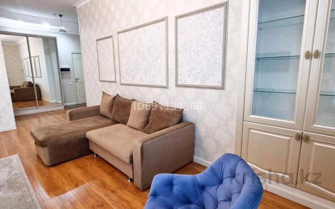 2-комнатная квартира, 80 м², 4/21 этаж помесячно, Динмухаммед Кунаев 12/2 Астана - изображение 3
