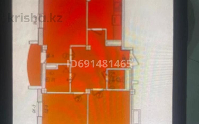 4-комнатная квартира, 88 м², 7/12 этаж помесячно, 11 көше Туркестан - изображение 1