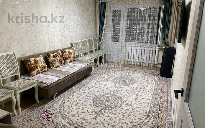 2-комнатная квартира, 60 м², 2/5 этаж помесячно, Ильясова 2 - Напротив ТЦ Жайна Кызылорда - изображение 2
