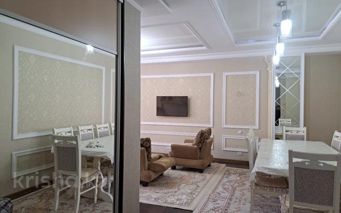 3-комнатная квартира, 90 м², 4/7 этаж помесячно, Атшабар 1 - Толе би Тараз - изображение 6