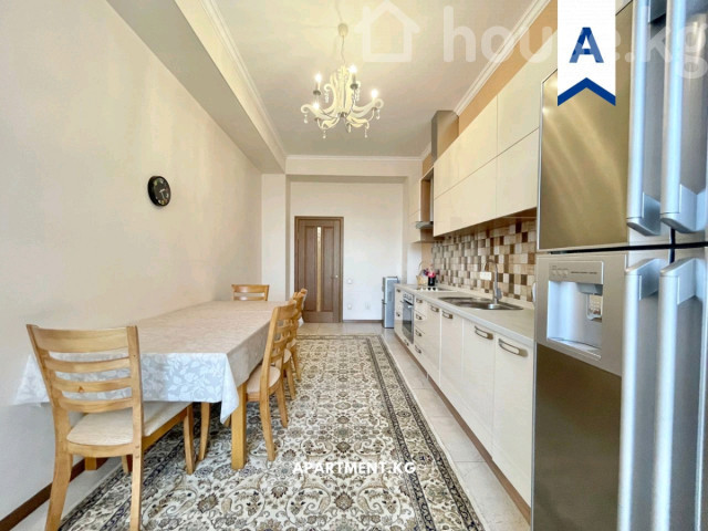 3-комн. кв., 135 м2, Бишкек, Золотой квадрат, раззакова 15/Московская Бишкек - изображение 7