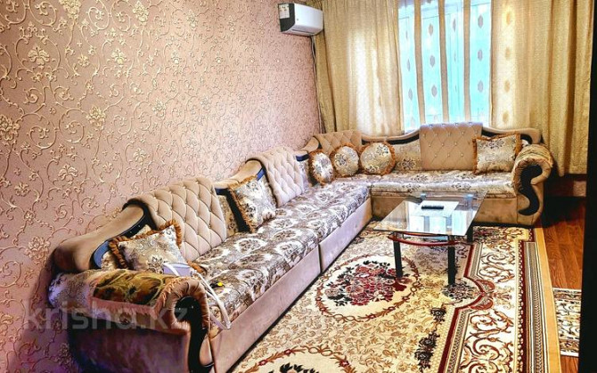 2-комнатная квартира, 53 м², 4/4 этаж посуточно, Абая 196 Тараз - изображение 1