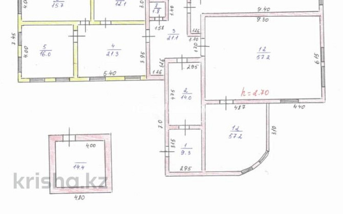 5-комнатный дом помесячно, 235 м², 6 сот., мкр Таусамалы 2 — Айтматова Almaty - photo 1