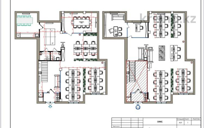 Свободное назначение, офисы, салоны красоты, 240 м² Astana - photo 7