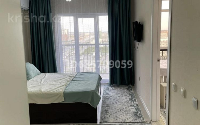 1-комнатная квартира, 40 м², 10/12 этаж посуточно, Жана кала 11улица 37/4 — Обл акимат Туркестан - изображение 2