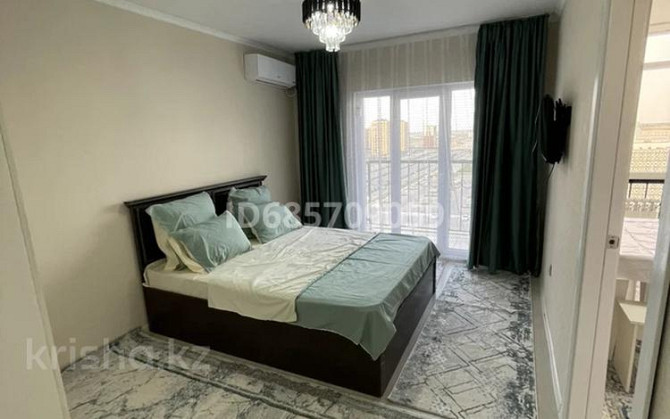 1-комнатная квартира, 40 м², 10/12 этаж посуточно, Жана кала 11улица 37/4 — Обл акимат Туркестан - изображение 1