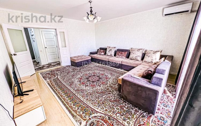 3-комнатная квартира, 80 м², 2/12 этаж посуточно, 11-я улица 37/5 — Обл.акимат Туркестан - изображение 1