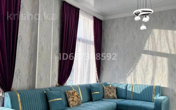 2-комнатная квартира, 60 м², 2/3 этаж посуточно, 160 квартал — Дендропарк Туркестан - изображение 3
