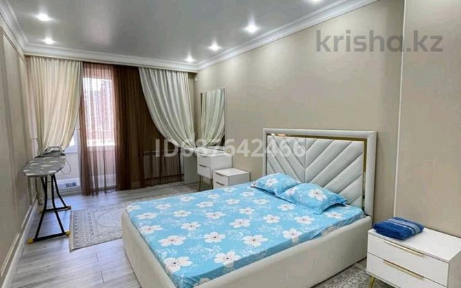 2-комнатная квартира, 90 м², 5/9 этаж посуточно, Аргынбекова 29/4 — Шаяхметова Арғынбекова Шымкент - изображение 1
