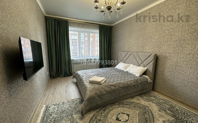 1-комнатная квартира, 49 м², 2/3 этаж посуточно, 1-й микрорайон, Береке микрорайон 56Б Костанай - изображение 2