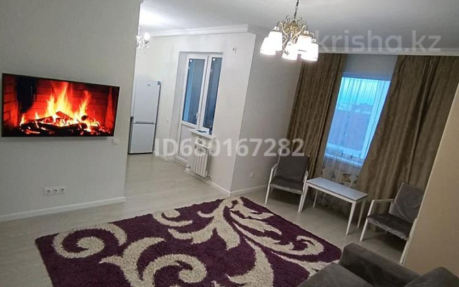1-комнатная квартира, 40 м², 17/24 этаж посуточно, Кабанбай батыра 48/7 Астана - изображение 1