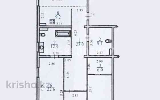 4-комнатная квартира, 153.4 м², 2/8 этаж, мкр Ерменсай 2/12 Almaty