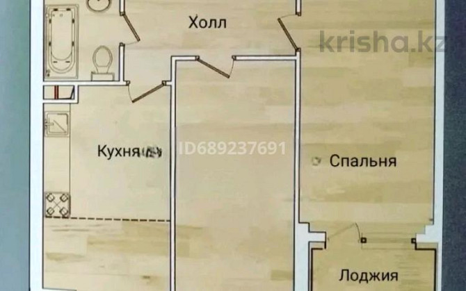 2-комнатная квартира, 68 м², 6/9 этаж, мкр Шугыла, Мкр. Шугыла 340/3 - ул. Абая пересечение ул.Алата Алматы - изображение 2