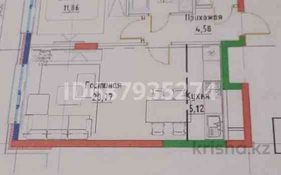 2-комнатная квартира, 50 м², 7/9 этаж, Талгарский тракт Алматы
