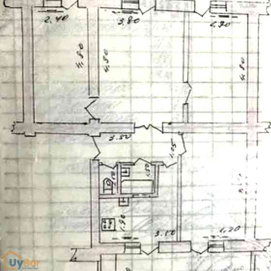 4-комнатная квартира, 3 этаж, 100 м² Tashkent