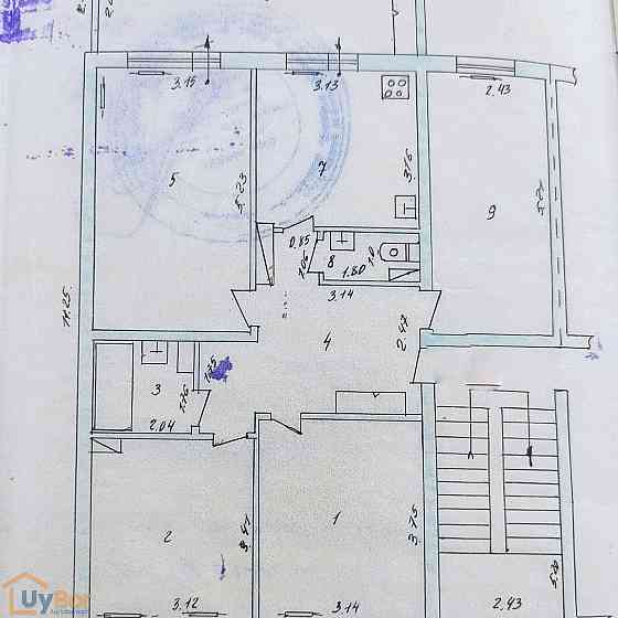 4-комнатная квартира, 3 этаж, 90 м² Tashkent