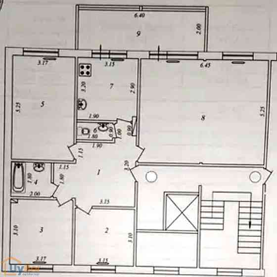 4-комнатная квартира, 8 этаж, 112 м² Ташкент