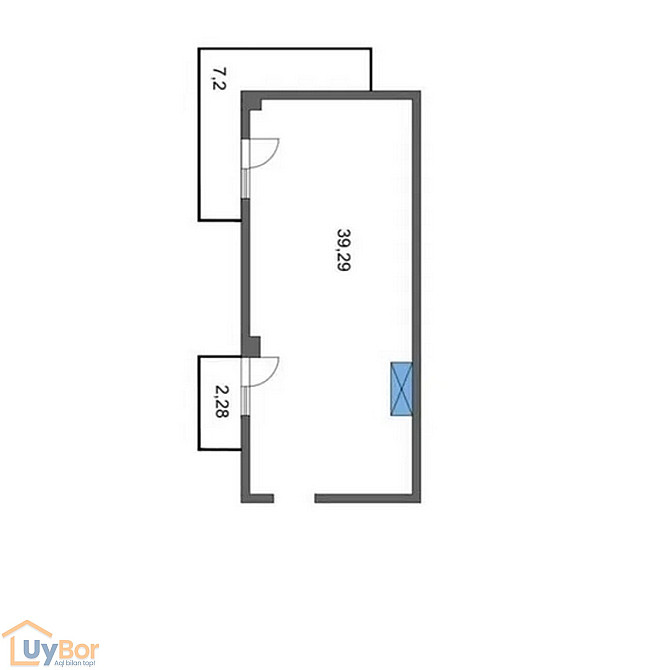 1-комнатная квартира, 10 этаж, 39 м² Ташкент - изображение 4