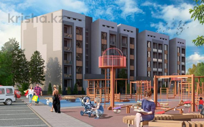 1-комнатная квартира, 36.6 м², мкр Айнабулак-2, Айнабулак 33/2 Алматы - изображение 1