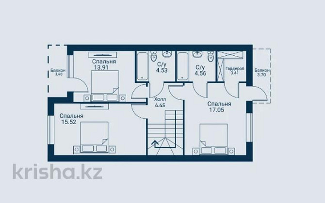 4-комнатная квартира, 143.8 м², Алатауская трасса 33ж  - photo 6