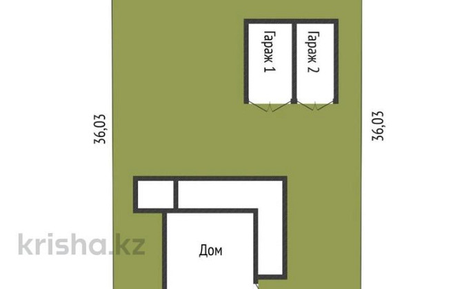 4-комнатная квартира, 90.4 м², 1/1 этаж, И. Сьянова 102 Костанай - изображение 3