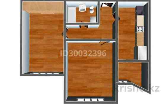2-комнатная квартира, 62 м², 7/9 этаж, мкр Аккент, Мкр. Аккент 33 Алматы