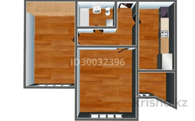 2-комнатная квартира, 62 м², 7/9 этаж, мкр Аккент, Мкр. Аккент 33 Almaty - photo 2
