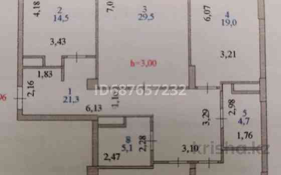 4-комнатная квартира, 124.1 м², 3/22 этаж, Наркескен 1/1 Астана
