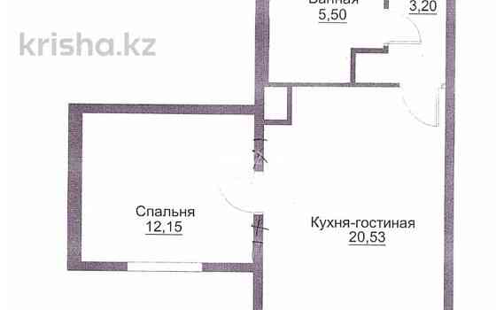 2-комнатная квартира, 42 м², 4/9 этаж, мкр Аккент, Мкр. Аккент 99 Almaty