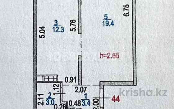 1-комнатная квартира, 38.1 м², 5 этаж, Райымбек 590/9 корпус1 Almaty