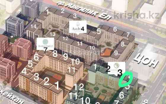4-комнатная квартира, 106 м², 7/9 этаж, Проспект Мангилик Ел 36/3 - Орынбор Astana
