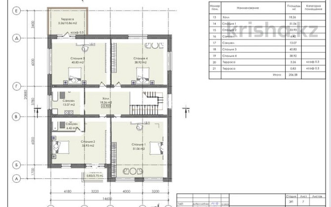 8-комнатный дом, 430 м², 10 сот., Е894 13 - Е893 Астана - изображение 7