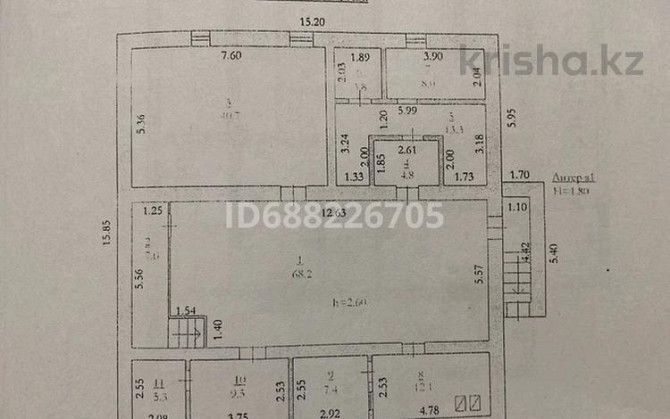 7-комнатный дом, 560.1 м², 10 сот., мкр Болашак Луговая 90 - Островского Актобе - изображение 5