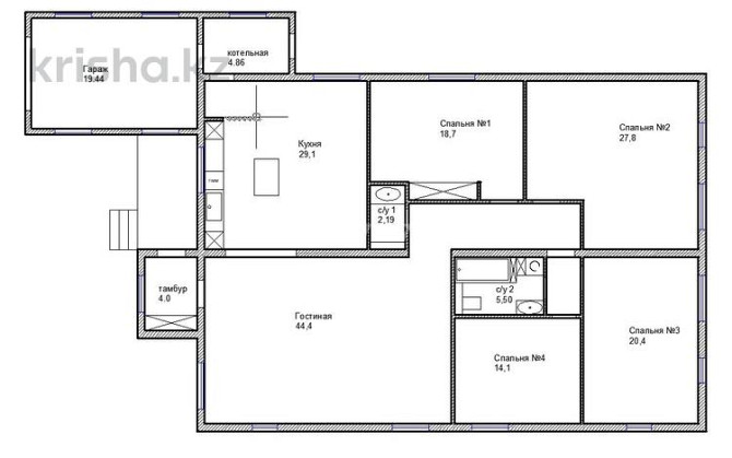 5-комнатный дом, 175 м², 10 сот., Туран - Калдаякова  - photo 3