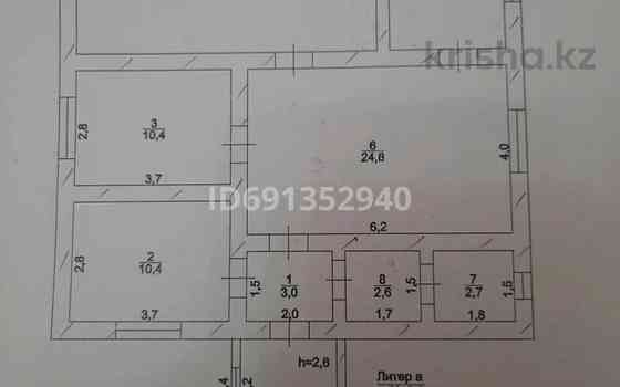 4-комнатный дом, 100 м², 8 сот., Бойыт Ата 1242 Shymkent