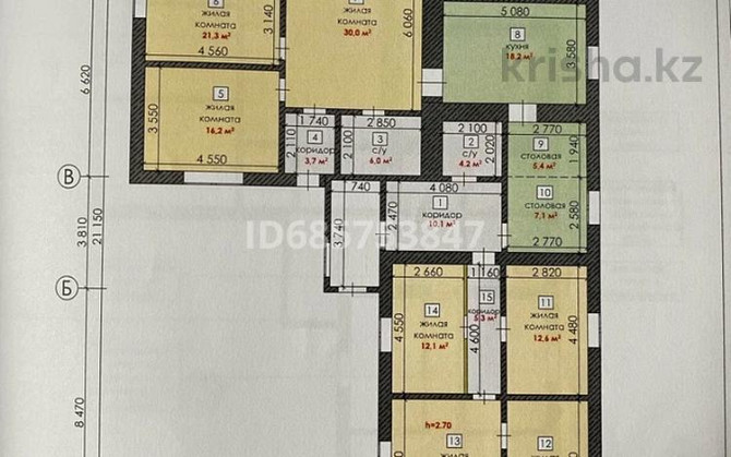 8-комнатный дом, 180 м², 6 сот., Нерчинская 59 Караганда - изображение 1