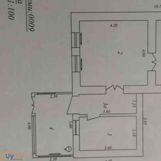 3 комнатный дом, 58 м2, Ташкент, Яшнободский район, Шумиловский городок, 1-й проезд Мухтара Ашрафи 