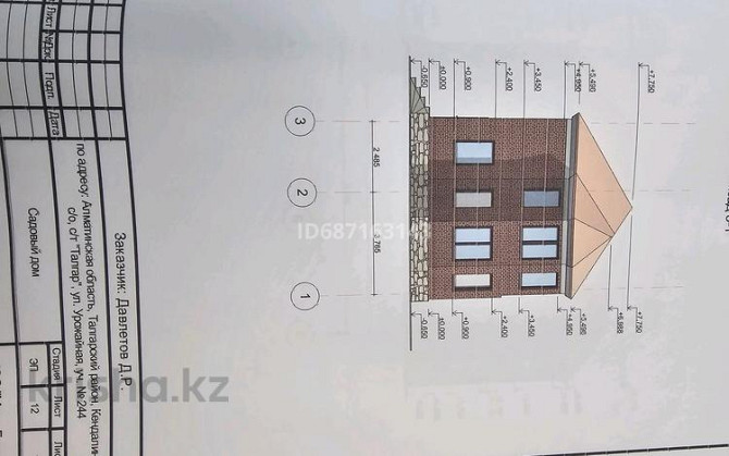 Дача с участком в 6 сот., Урожайная 244 Талгар - изображение 5