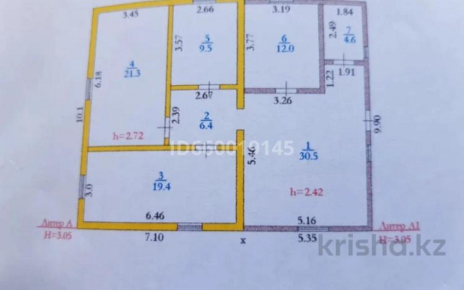 5-комнатный дом, 130 м², 86 сот., Енбекту 23 - Султанмахмута Торайгырова Kandyagash - photo 1