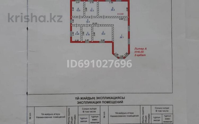 14-комнатный дом, 300 м², 15 сот., Мкр акниет 817А - Рынок Алаш Shymkent - photo 4