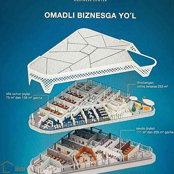 Бизнес, 107 м² Ташкент