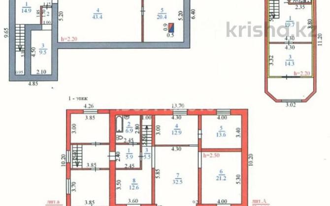 7-комнатный дом, 250 м², 15 сот., Дастенова 30Б Семей - изображение 2