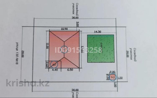 3-комнатный дом, 152.2 м², 8 сот., Кендірлі 16 Turkestan - photo 5