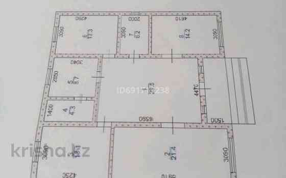 4-комнатный дом, 117 м², 6.5 сот., Ушкайын 