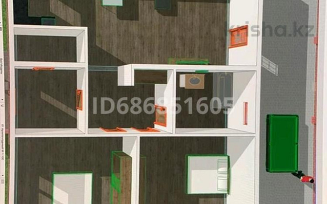 3-комнатный дом, 120 м², 6 сот., Новая Панфилово (Табаксовхоз) - изображение 2