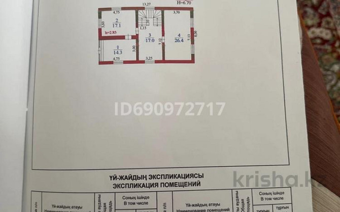7-комнатный дом, 250 м², 7.7 сот., Бестерек 35 Абай - изображение 3