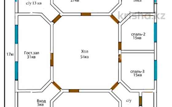 6-комнатный дом, 230 м², 8 сот., Бектасова 51 