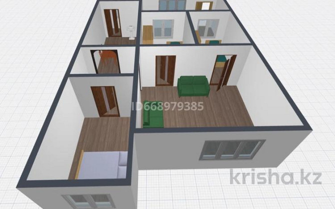 4-комнатный дом, 80 м², 6.01 сот., Тегизжол 54 Темиртау - изображение 6