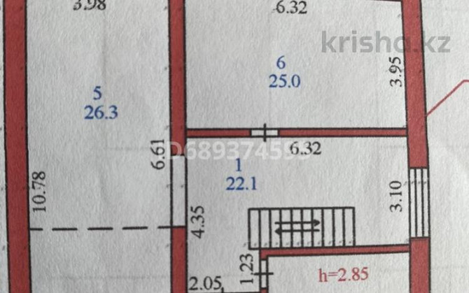 5-комнатный дом, 250 м², 5 сот., Ишимская 23 - Пушкина Petropavlovsk - photo 6