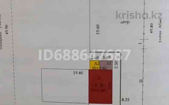 3-комнатный дом, 59.4 м², 8 сот., Актюбинская 13 - Абая 